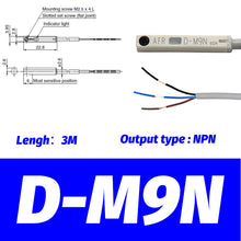 Load image into Gallery viewer, 10PCS Air Pneumatic Cylinder Magnetic Reed Switch Sensor D-A93 Z73 C73 A54 CS1-G J DMS-H U F SMC SIZE D-M9N D-M9NV D-M9PV M9BV
