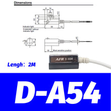 Load image into Gallery viewer, 10PCS Air Pneumatic Cylinder Magnetic Reed Switch Sensor D-A93 Z73 C73 A54 CS1-G J DMS-H U F SMC SIZE D-M9N D-M9NV D-M9PV M9BV
