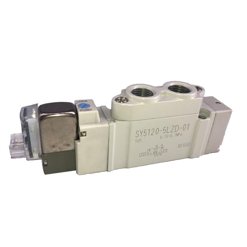 SMC High-Frequency Electromagnetic Valve SY5120-5LZD-01 SY3120-5LZD-M5 Sy7120 24V Coil SY