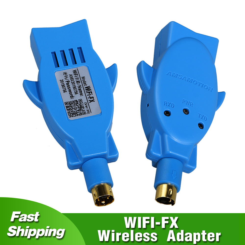 Wireless Programming Cable WIFI-FX Adapter Suitable for Mitsubishi MESLEC FX Series PLC Replace USB-SC09-FX