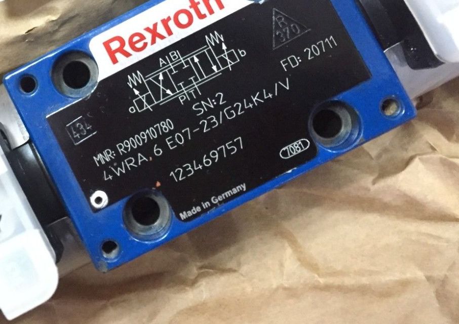 R900910780 NEW REXROTH VALVE 4WRA 6 E07-2X/G24K4/V