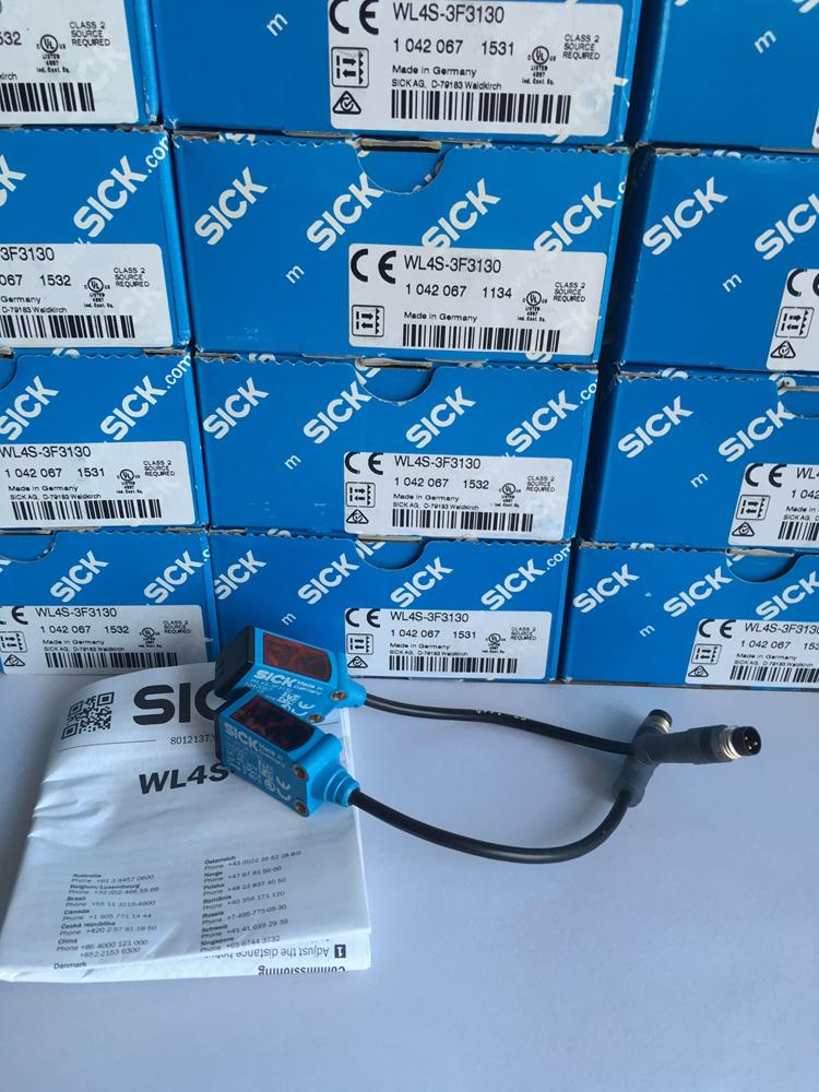 100% New Original SICK mirror reflected photoelectric sensor WL4S-3F3130 Item No. 1042067