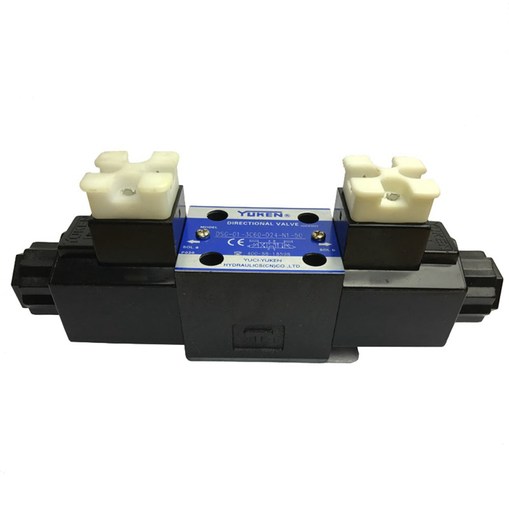 Yuken DSG-01 -3C60 Valves Solenoid Operated Directional Valves DSG-01-3C60-D24-N1-50  24V