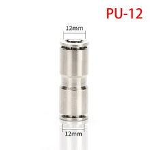 Load image into Gallery viewer, PU PG PE Brass Metal Pneumatic Quick Coupling  4 6 8 10 12mm Apply Air Compressor Hose High Pressure Connector High temperature
