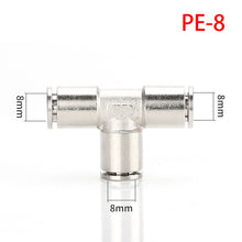 Load image into Gallery viewer, PU PG PE Brass Metal Pneumatic Quick Coupling  4 6 8 10 12mm Apply Air Compressor Hose High Pressure Connector High temperature
