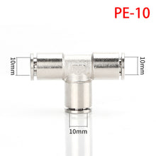 Load image into Gallery viewer, PU PG PE Brass Metal Pneumatic Quick Coupling  4 6 8 10 12mm Apply Air Compressor Hose High Pressure Connector High temperature
