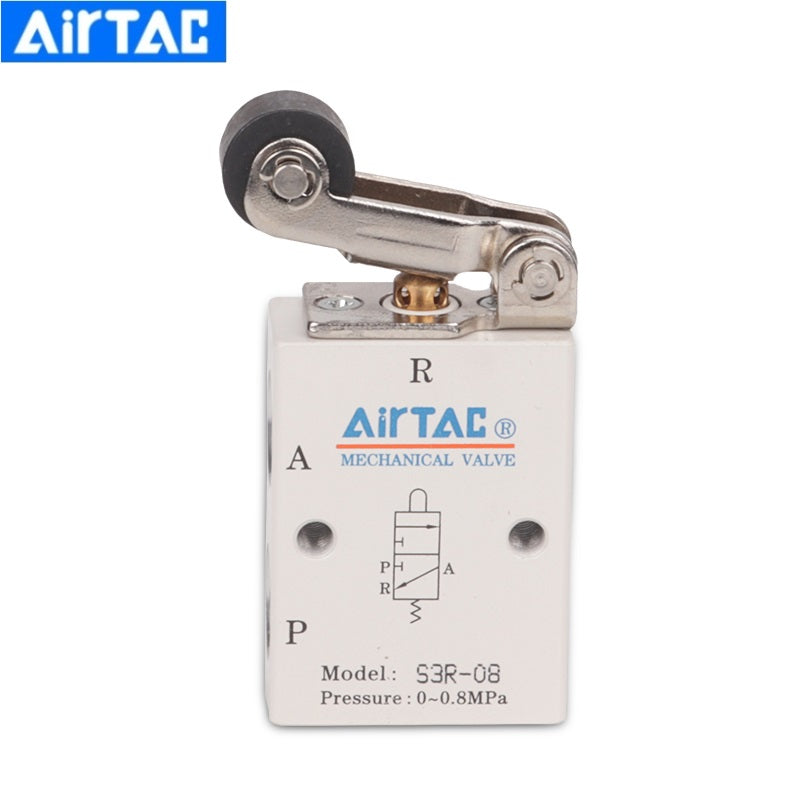 AirTac S3R Series Mechanial Control Valve S3R-08/S3R-06/S3R-M5