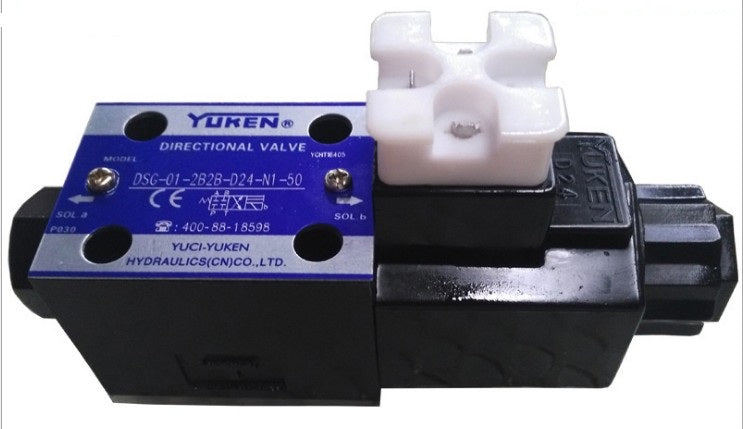 YUCI YUKEN Electro-hydraulic Directional Control Valve DSG-01-2B2-D24-N1-50 with Low Noise High Pressure Solenoid Valve