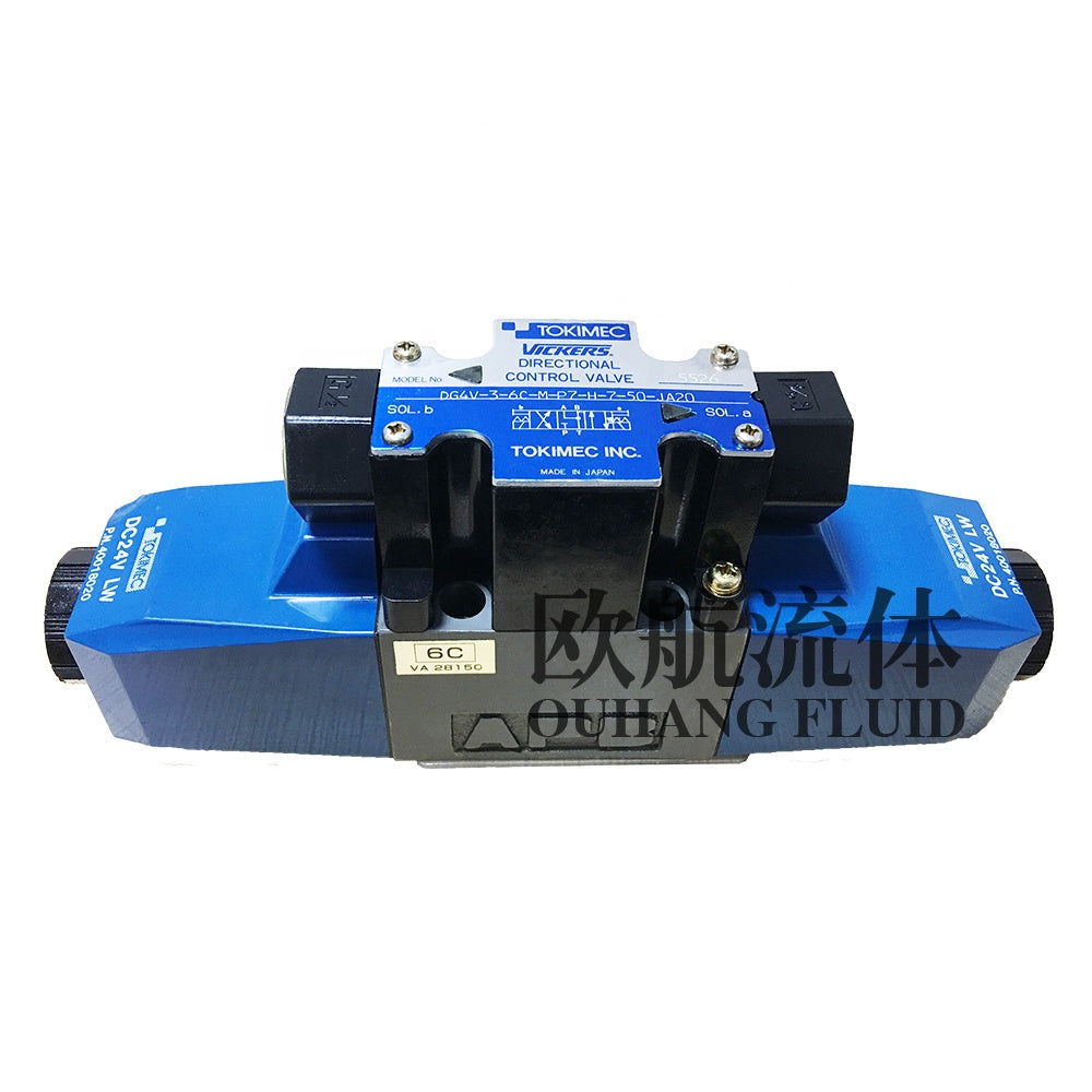 TOKIMEC Vickers directional valve DG4V-3-6C-M-P7-H-7-50-JA20 hydraulic valve