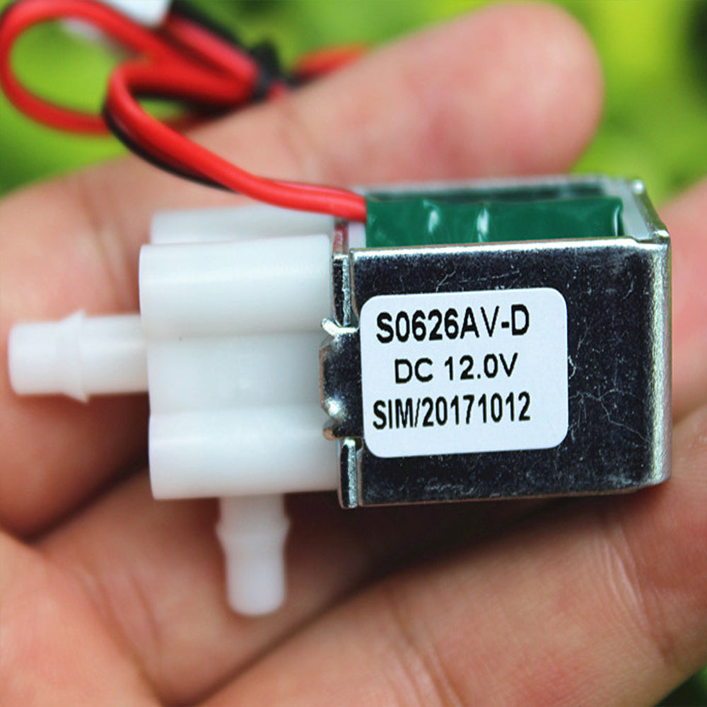 DC 12V Normally Closed N/C Electric Control Solenoid Discourage Air Water Valve Micro Mini Electric Vent Valve Whosale&DropShip