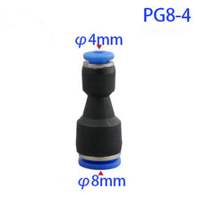 Load image into Gallery viewer, Pneumatic Fittings Fitting Plastic Connector PU 4mm 6mm 8mm 10mm For Air water Hose Tube Push in Straight Gas Quick Connection
