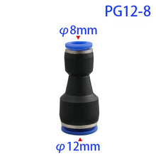 Load image into Gallery viewer, Pneumatic Fittings Fitting Plastic Connector PU 4mm 6mm 8mm 10mm For Air water Hose Tube Push in Straight Gas Quick Connection
