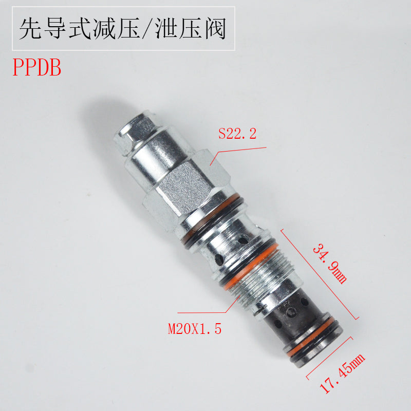 SUN Type Pilot Pressure Relief Valve PPDB