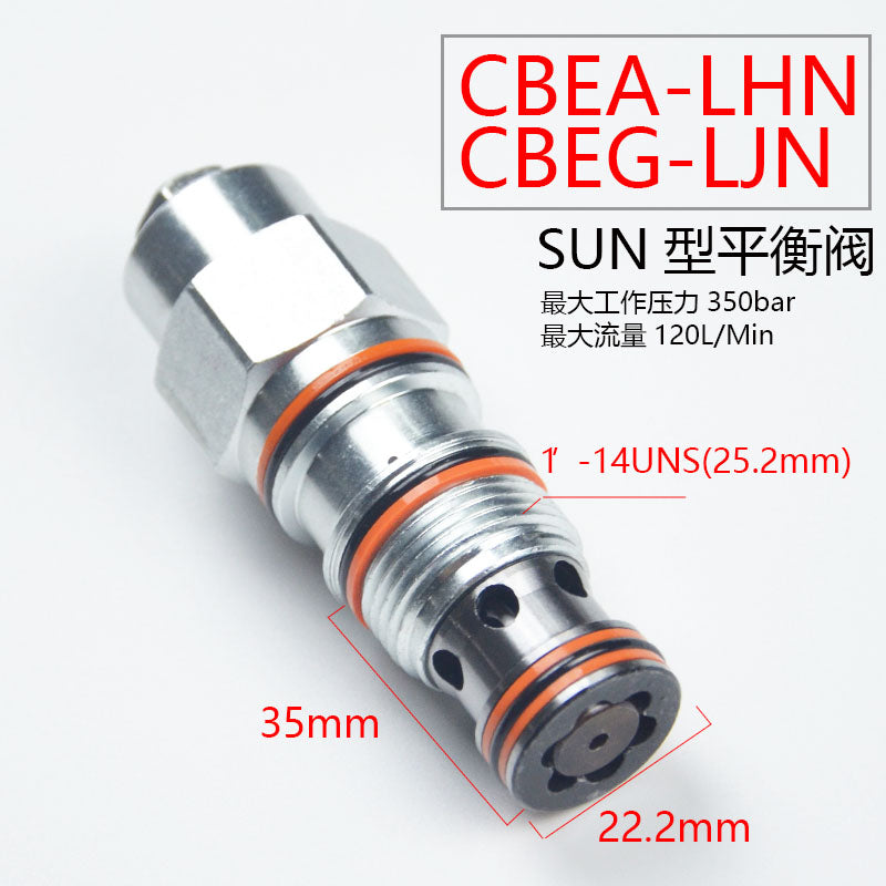 SUN Balance Valve Counter Valve CBEA CBEG LHN LJN CBA-T02-L1RN L3RN