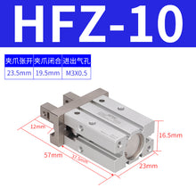 Load image into Gallery viewer, Airtac New HFZ Series Parallel Style Air Claw Cylinder HFZ 10 16 20 25 32 40 Pneumatic Components
