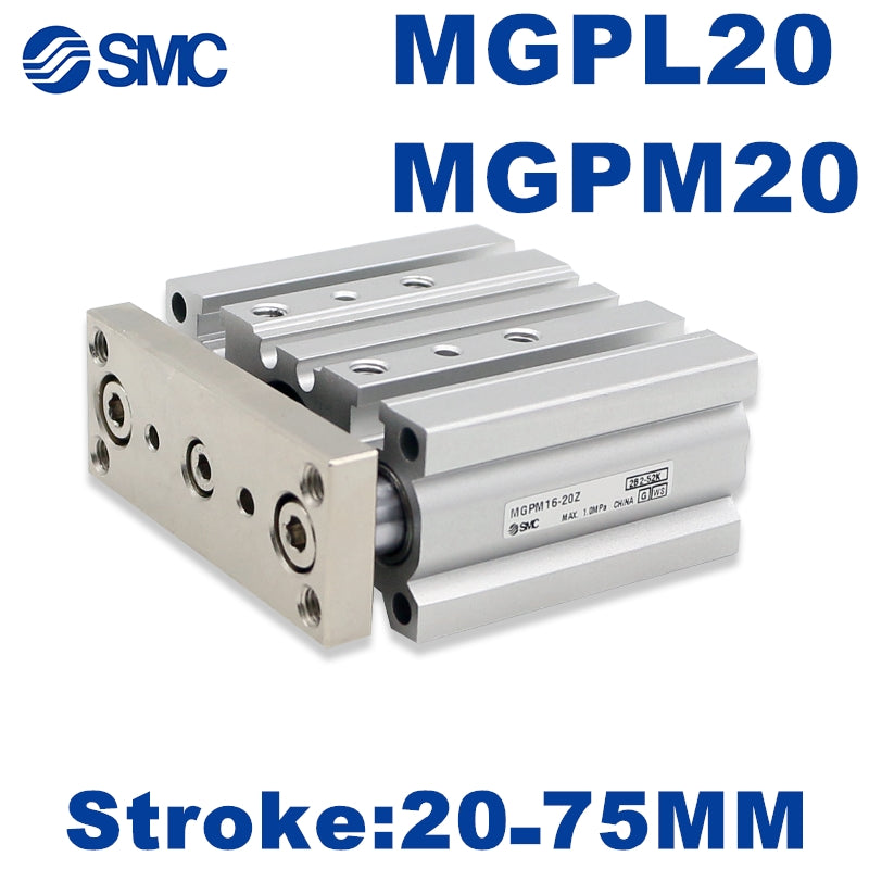 MGPM MGPL New SMC MGPM20 MGPL20 MGPM20-20Z -30Z -40Z -50Z -75Z  Compact Guide Cylinder MGPL20-20Z -30Z -40Z -50Z -75Z