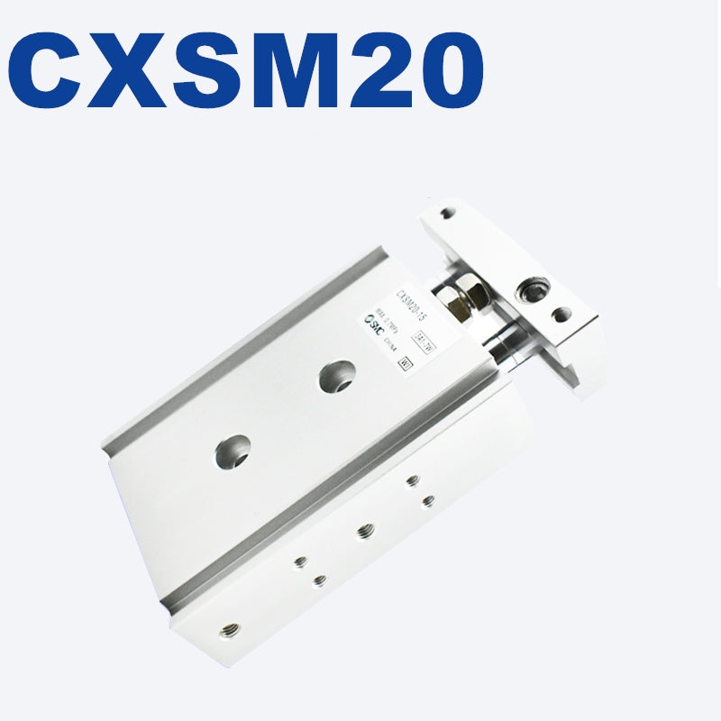 CXSM CXSL SMC CXSM20 CXSL20 Dual Rod Cylinder Basic Typr CXSM20-10 -15 -20 -25 -30 -35 -40 -45 -50 -60 -70 -75 -80 -90 -100