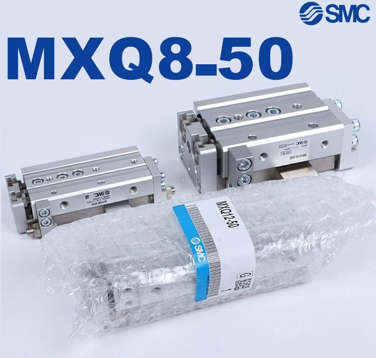 MXQ MXQ8 MXQ8L SMC MXQ8-50AS MXQ8-50AT MXQ8-50A MXQ8-50B Slide Guide Cylinder Pneumatic MXQ8-50BS MXQ8-50BT MXQ8-50C MXQ8-50CS