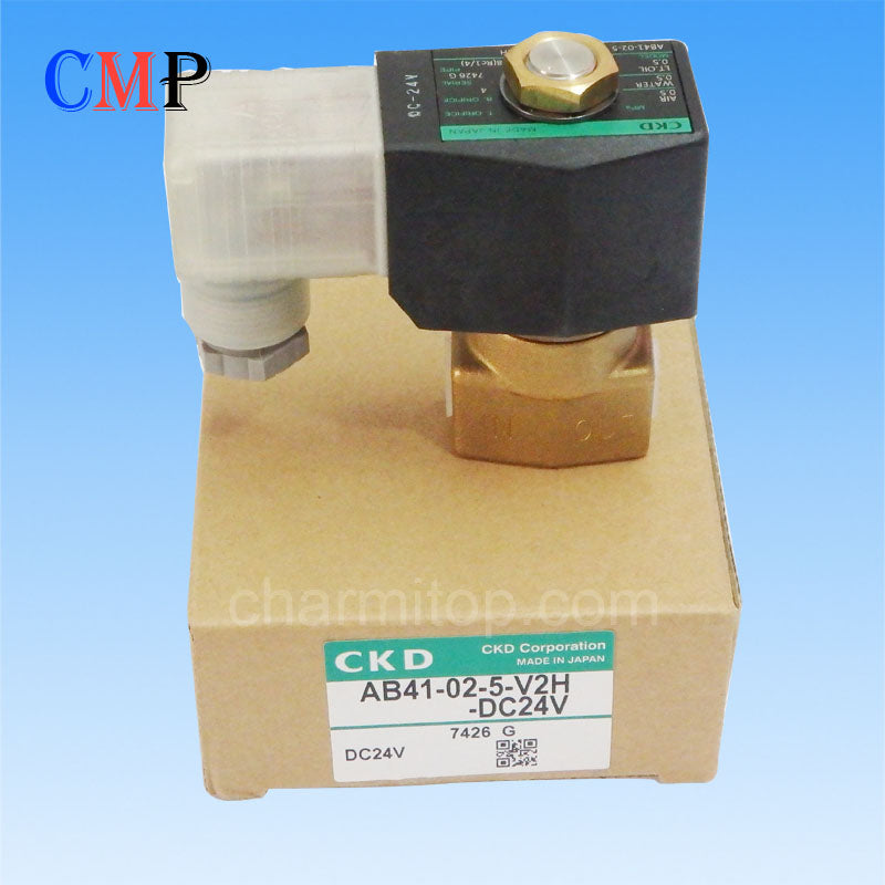 AB41-02-5-V2H-DC24V CKD Solenoid valve for edm machine