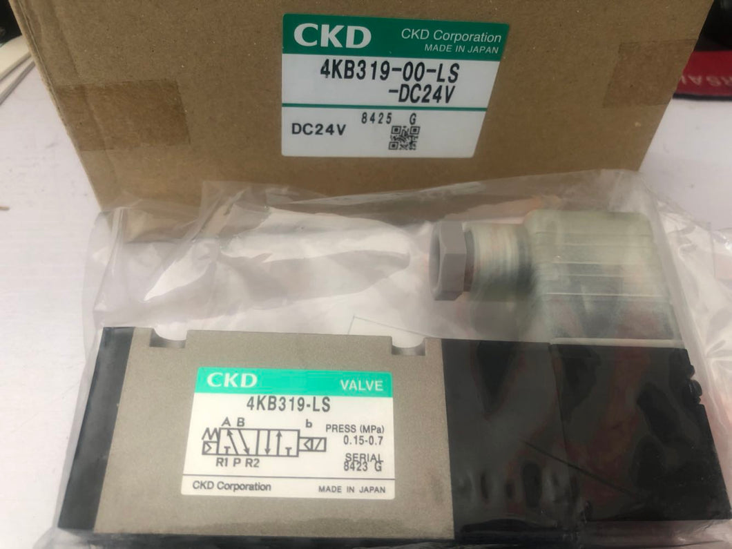 Japanese CKD 4KB319-LS solenoid valve 4KB319-00-LS-DC24V printing press dedicated solenoid valve