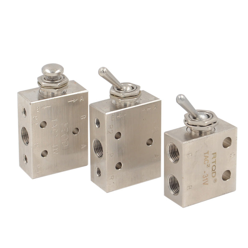 Koganei Pneumatic Control Valve TAC2-3S/TAC2-3V/3P/41P/TAC2-41V/4P Toggle Valve Switch