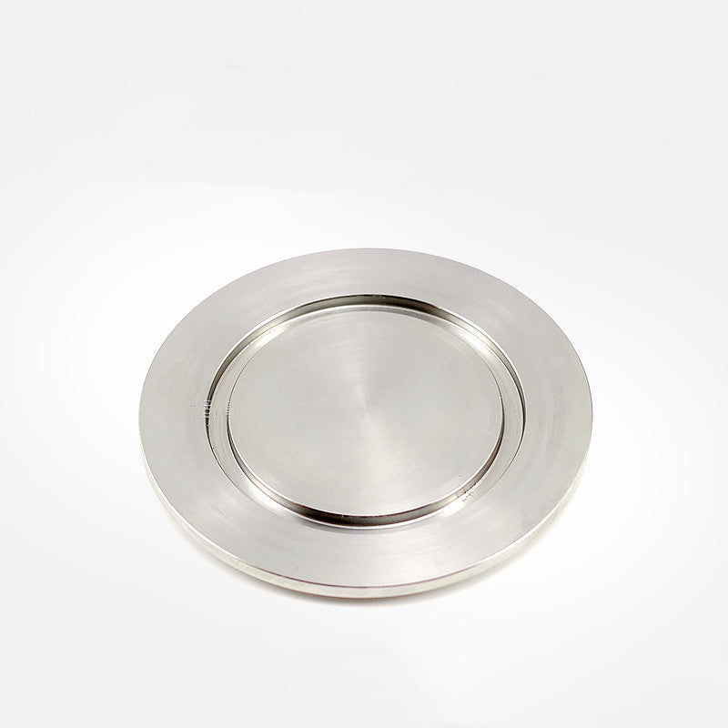 304 Stainless Steel KF Vacuum Flange Blind Plate Blank Blind Flange Solid End Cap Flange Baffle Plate for Vacuum Pipe Tri Clamp