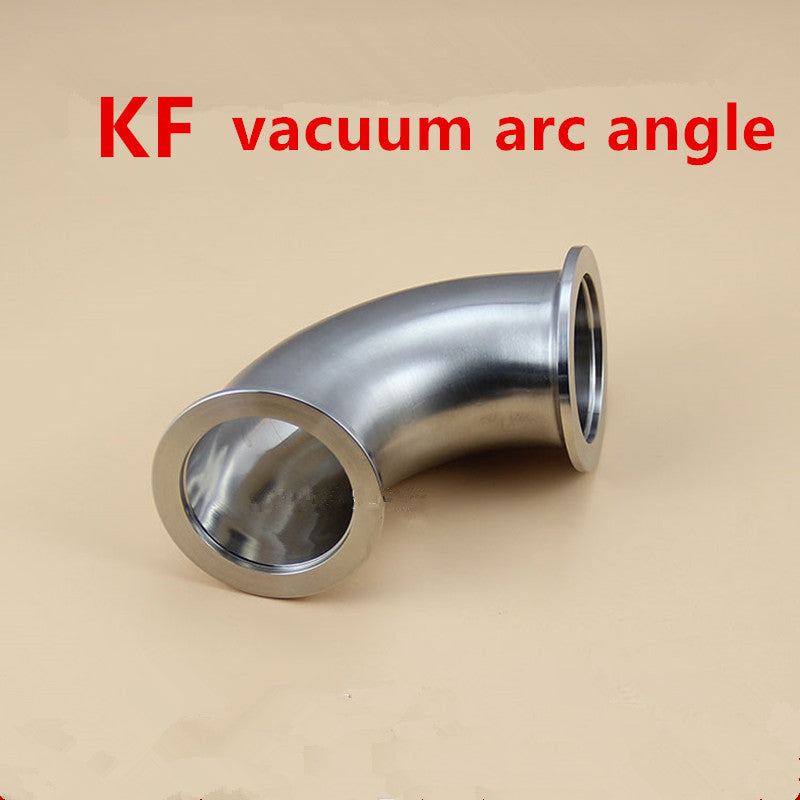 KF vacuum elbow KF stainless steel elbow 90 degree flange elbow KF16 KF25 KF40 KF50